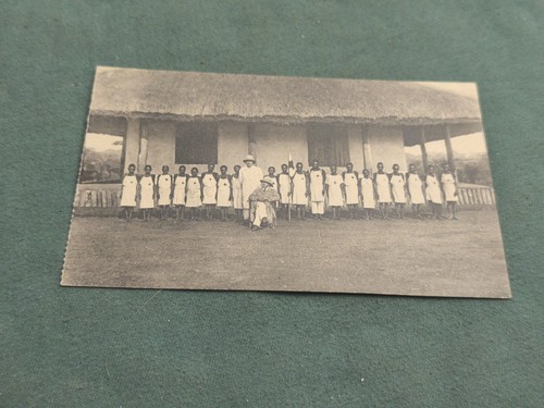 Carte postale congo - ,, École