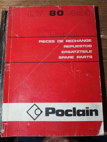 Poclain 4x4 ly80 - -,