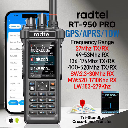 950 pro talkie walkie 10w - talkie-walkie,
