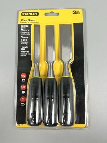 Stanley wood chisel set - stanley,