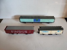 LIMA HO LOT 3 FREIGHT WAGON FINDUS INTERFRIGO AND BP NICE CONDITION