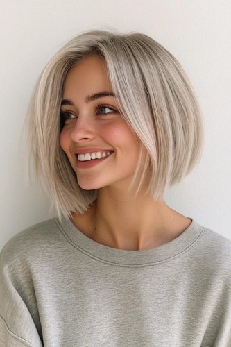 Balayage silver ash blonde - balayage,
