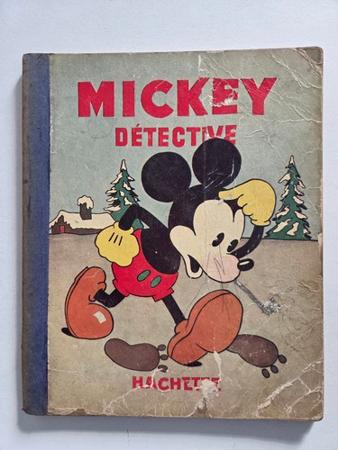 Ancien livre mickey detective - ancien,