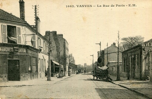 Carte vanves rue paris - carte, de