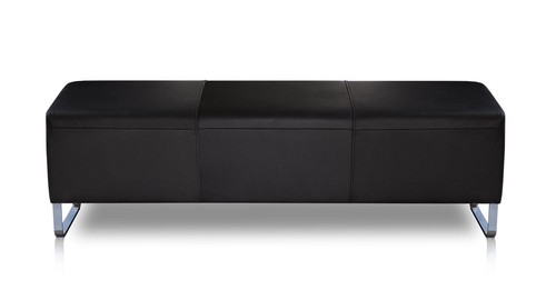 Bauhaus banc cuir - en, avec