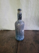 Rare Bouteille verre épave