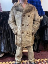 Manteau de Fourrure Homme