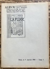 1900 LA PLUME Album d'affiches
