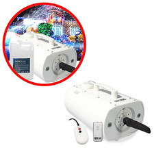 Machine à Neige Artificielle LED + 5L Liquide - FXLAB G002GSS - Noël/Événements