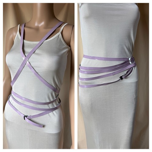 Rundholz ceinture longue lilas - rundholz,