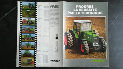 Prospectus tracteur fendt - prospectus,