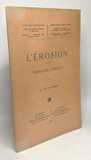L'érosion - problème africain - institut royal colonial belge | Bon état