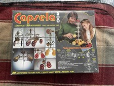 Incomplete. Capsela 500 Motorized Building Set. 1978