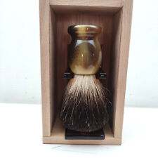 BLAIREAU LAFOLIE PARIS ANCIEN EN PUR BLAIREAU CORNE SUPPORT ET BOITE EN BOIS TBE