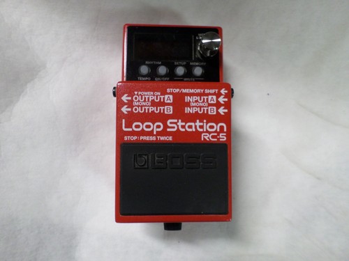Boss loop station - rc-5, guitar