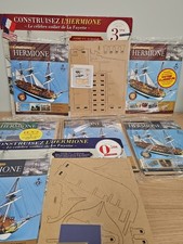 Lot maquettes navire Hermione