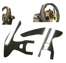 Real Carbon Fiber Farrari 458 Glossy Wheel Paddle Logitech G25/27/29 replacement