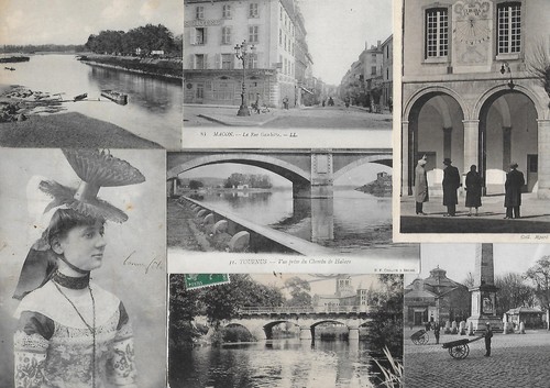 Lot cartes postales - de,