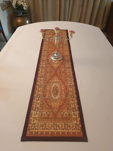 Bamboo dining table runner - bamboo,