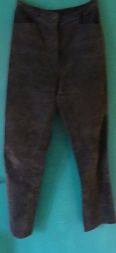 Pantalon croute cuir - pantalon,