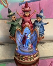 Jim Shore Disney A Dance For Dreamers Musical Sleeping Beauty Figurine Fairies