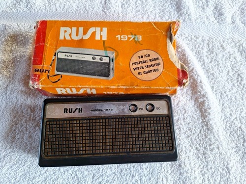 Radio portable rush 1978 - po,