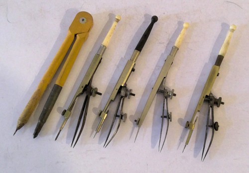 Lot anciens compas divers - lot,