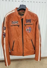 Blouson cuir Daytona style