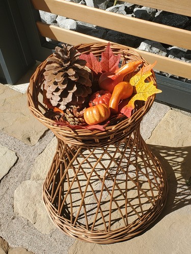 Porte plante diabolo osier - diabolo,