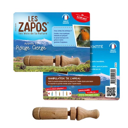 Appeau oiseau rouge gorge - appeau,