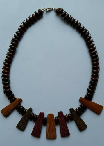 Collier perles lattes en - et,