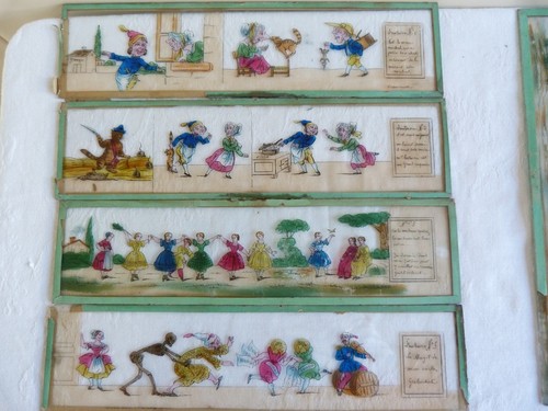 Plaques verre peintes - plaques, de
