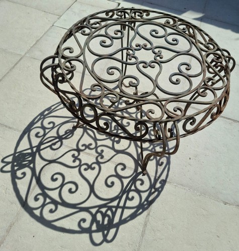 Table basse art deco fer - deco,