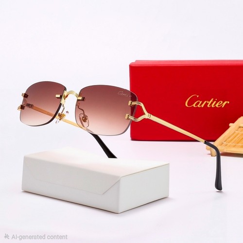 Cartier big cut - big, brown