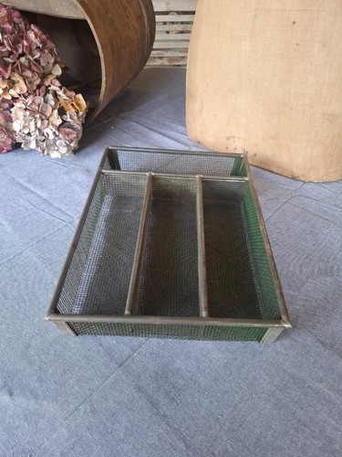 Panier couvert ancien - panier,