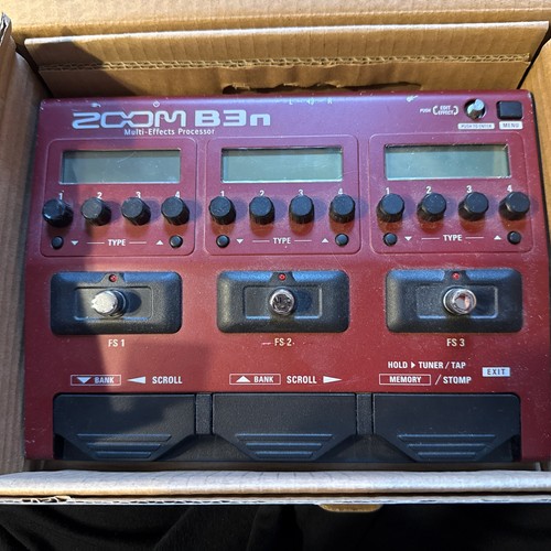 Zoom b3n multi - zoom, multi-effects