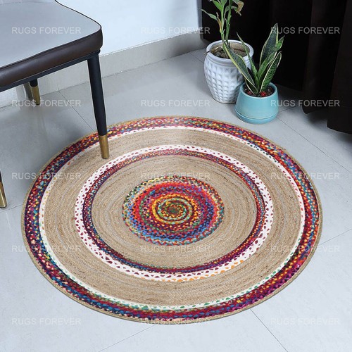 Tapis rond jute - tapis,
