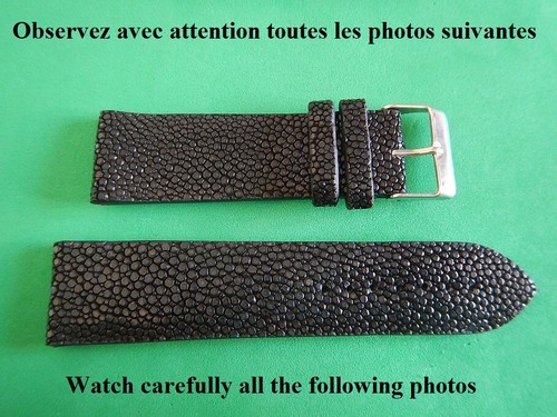 Royal bracelet galuchat - 24, mm