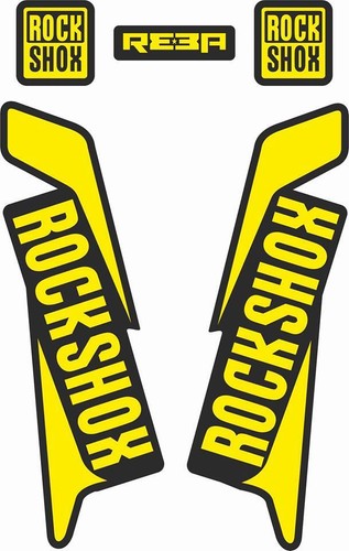 Adhésif fourche rock shox - fourche,