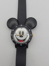 Disney Lorus Mickey Mouse Quartz Analog V821-0280 New Battery Working