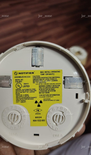 Notifier fsi 851 détecteur - détecteur, de