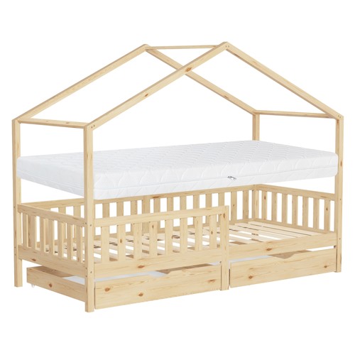 Lit cabane enfant bois - cabane,