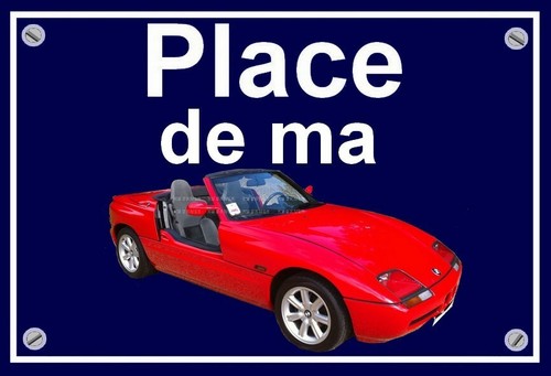 Plaque place ma bmw - plaque, de