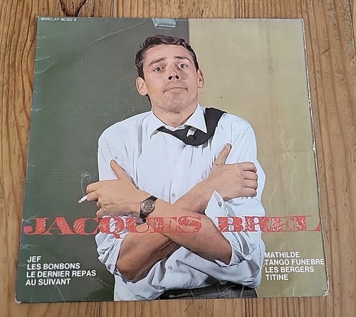 Vinyle 33t jacques brel - 33t,
