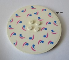 Lego 6177pb004 Table White du