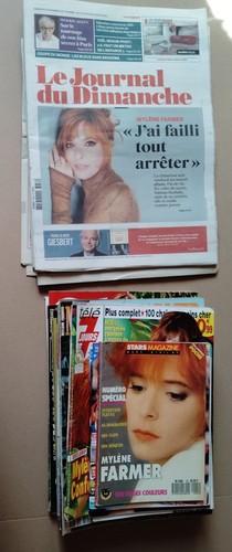 Lot presses mylene farmer - presses,