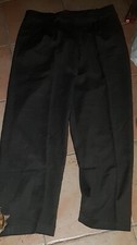 Lot 2 Pantalons Homme à Pli  CAMAIEU T 46 Kaki Et Noir