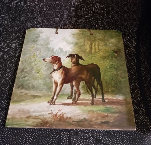 Ancienne peinture sur - ancienne,