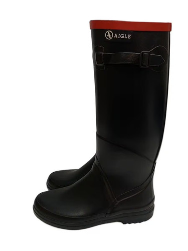 Aigle rain boots blk - rain,