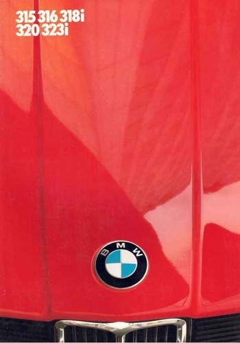 Catalogue brochure bmw 315 316 - brochure,